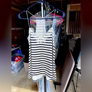 Cami NYC silk Racerback tank